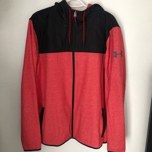 Red University of Utah Zip-Up Jacket
